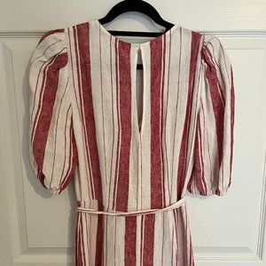 Reformation Weiss Linen Maxi Dress sz M